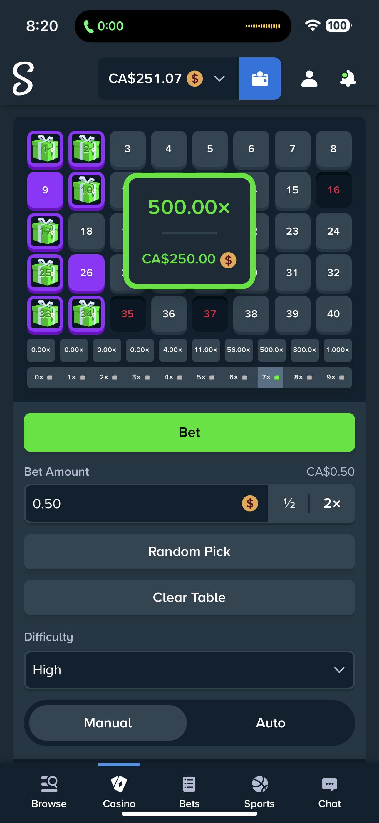 My biggest win yet, new to stake.