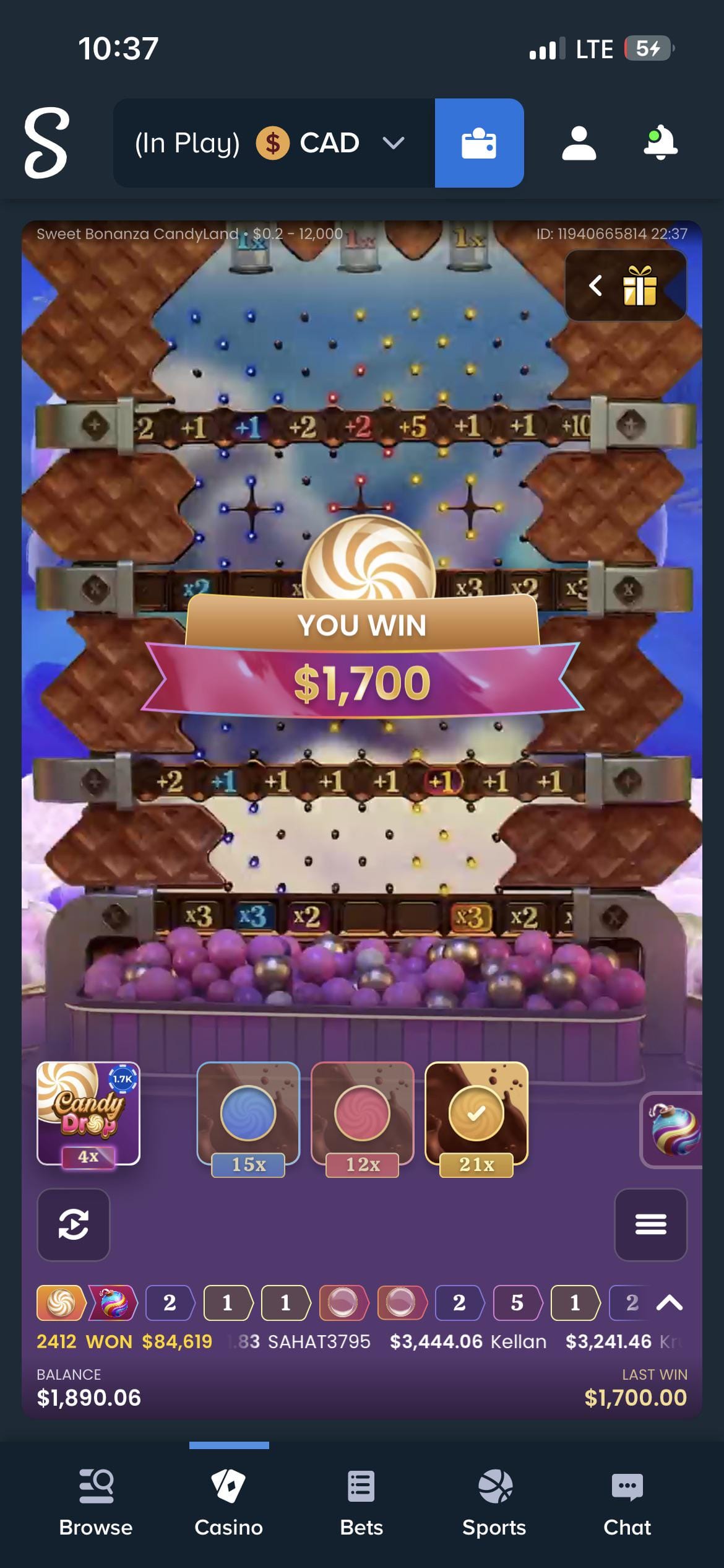 I deposited $20 and actually made good profit