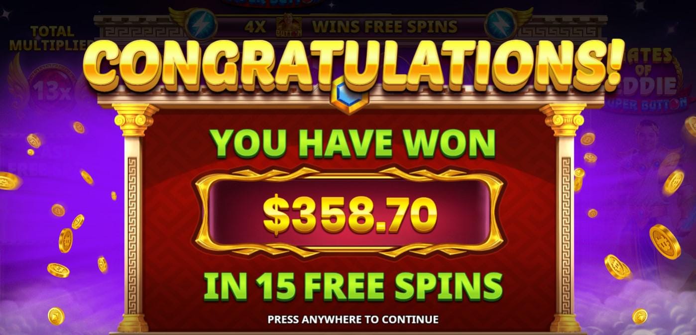 Was trying this new eddie slot