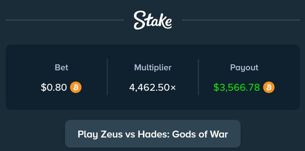 Amazing things happening at stake