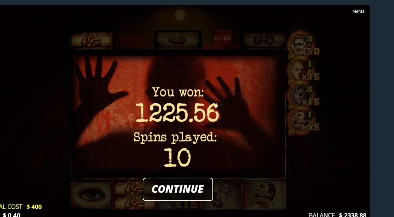 Maybe Eddie turned the slots back on for me LOL!