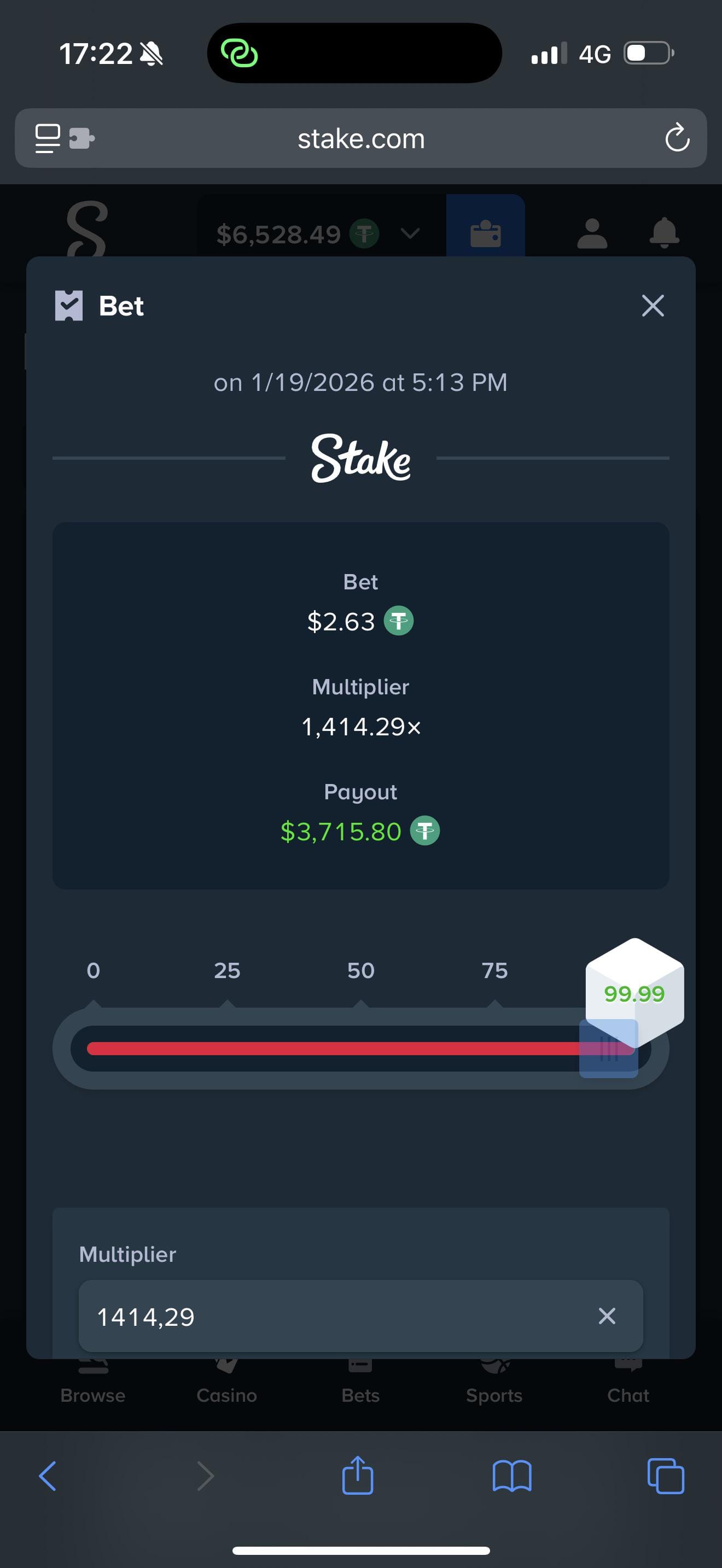 Again ? Lucky session this month 🔥